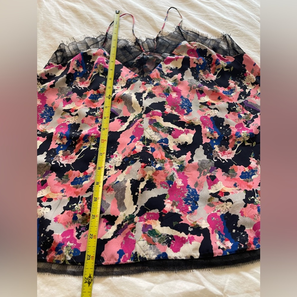 Iro Berwyn Printed Ruffle Colorful Cami S - Picture 6 of 12